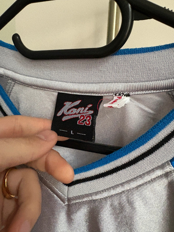 Vintage American KANI Silver Jersey