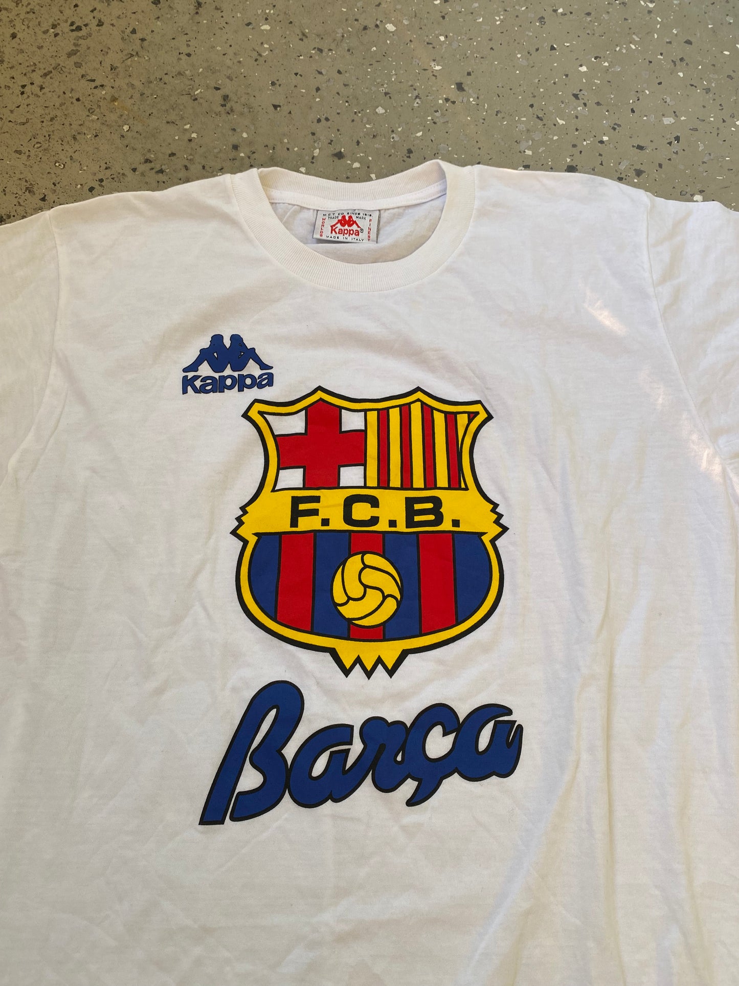 1992-93 Barcelona Kappa Cotton Tee