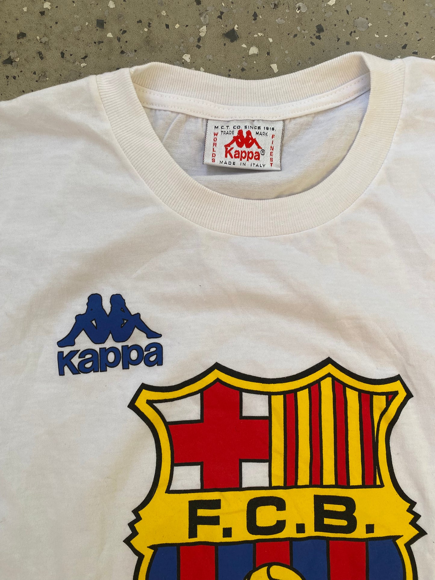 1992-93 Barcelona Kappa Cotton Tee