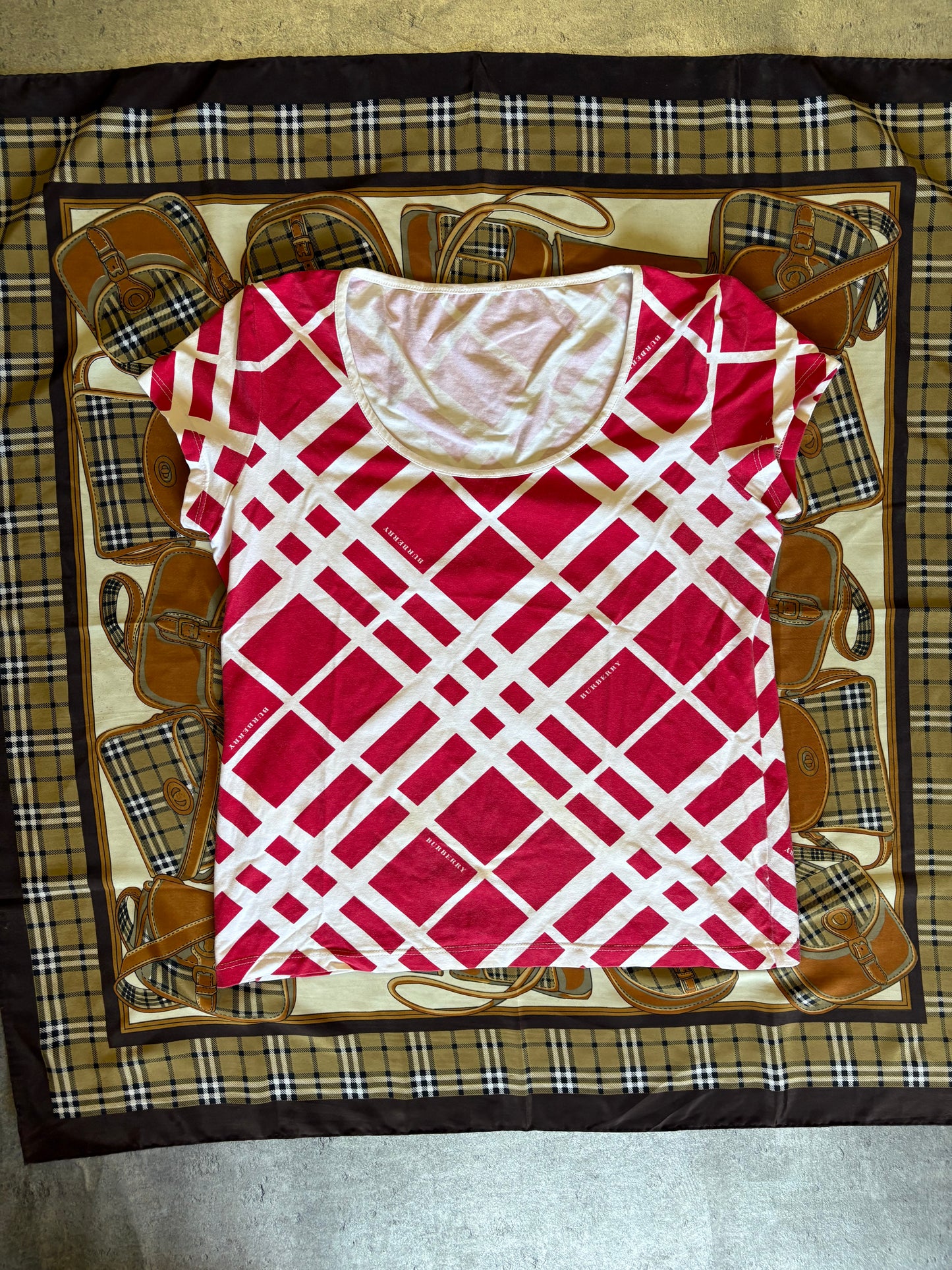 Novacheck Burberry crop top