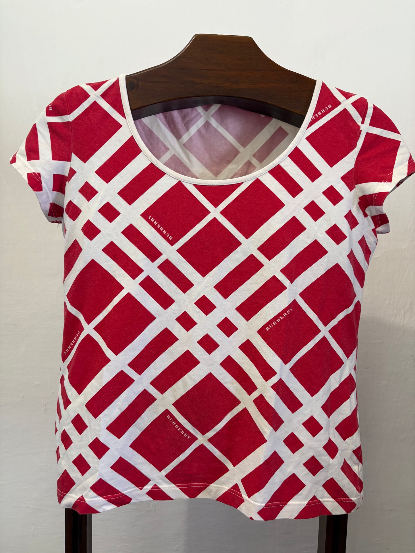 Novacheck Burberry crop top