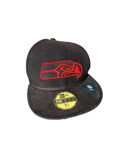 Vintage Seattle Seahawks New Era Cap 7 3/8