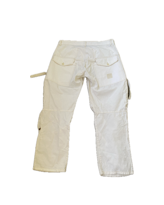Marithe François Girbaud Cream Jeans