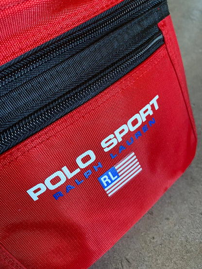 Polo Sport Red Waist Bag (90s)