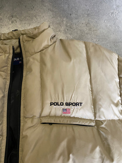 Polo Sport Beige Puffer Jacket (90s)