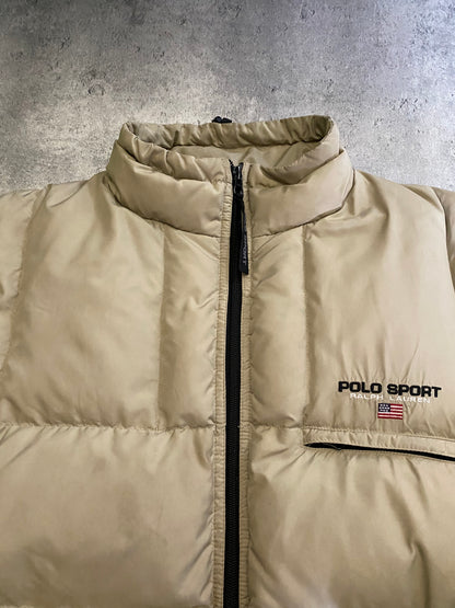 Polo Sport Beige Puffer Jacket (90s)