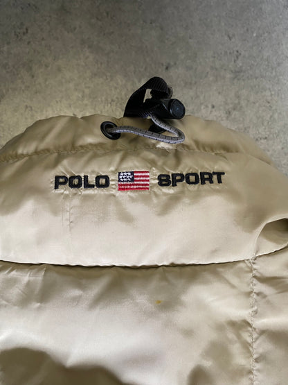 Polo Sport Beige Puffer Jacket (90s)