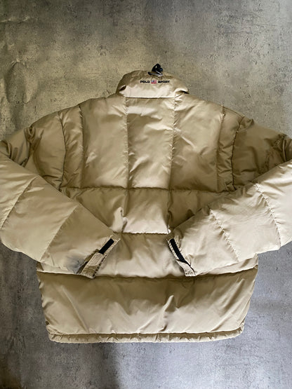 Polo Sport Beige Puffer Jacket (90s)