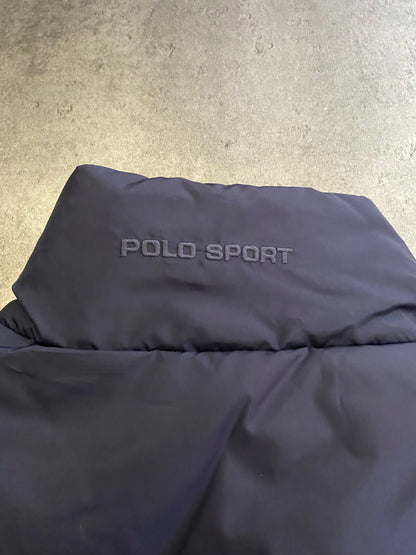 Polo Sport Navy Puffer Vest (90s)