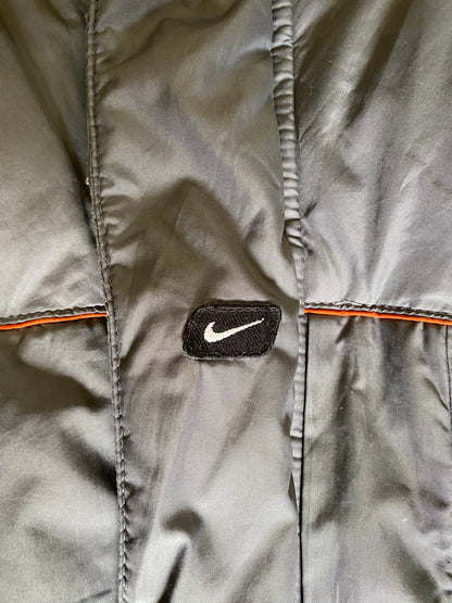 Nike Grey/Silver Puffer Jacket (Y2K)