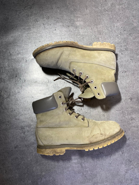 Timberland Grey-Green Boots (US 9.5W / EU 42.5 / 27.5 cm)