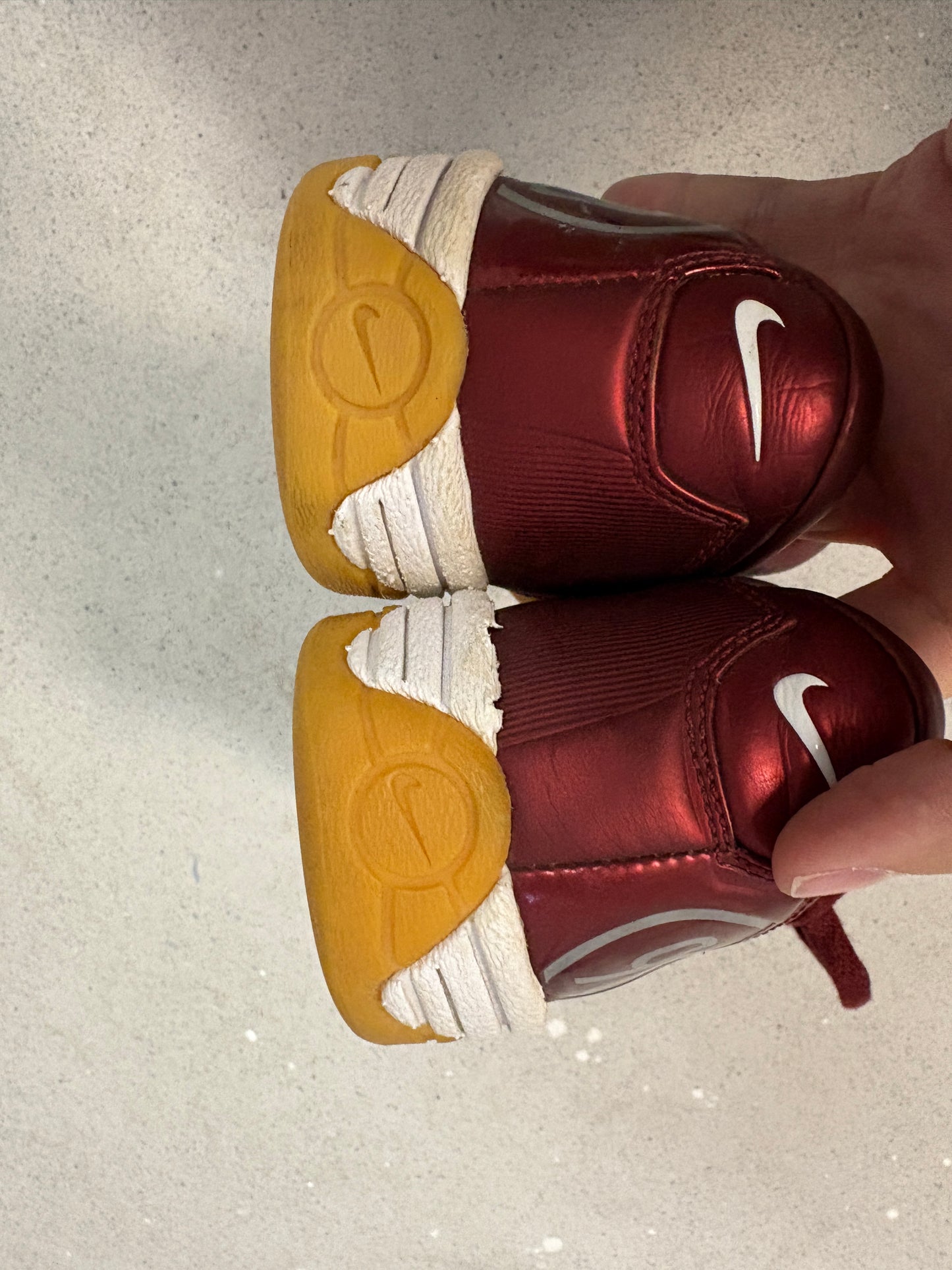 Nike Total 90 (2005) – Burgundy with Gum Sole &amp; White Details