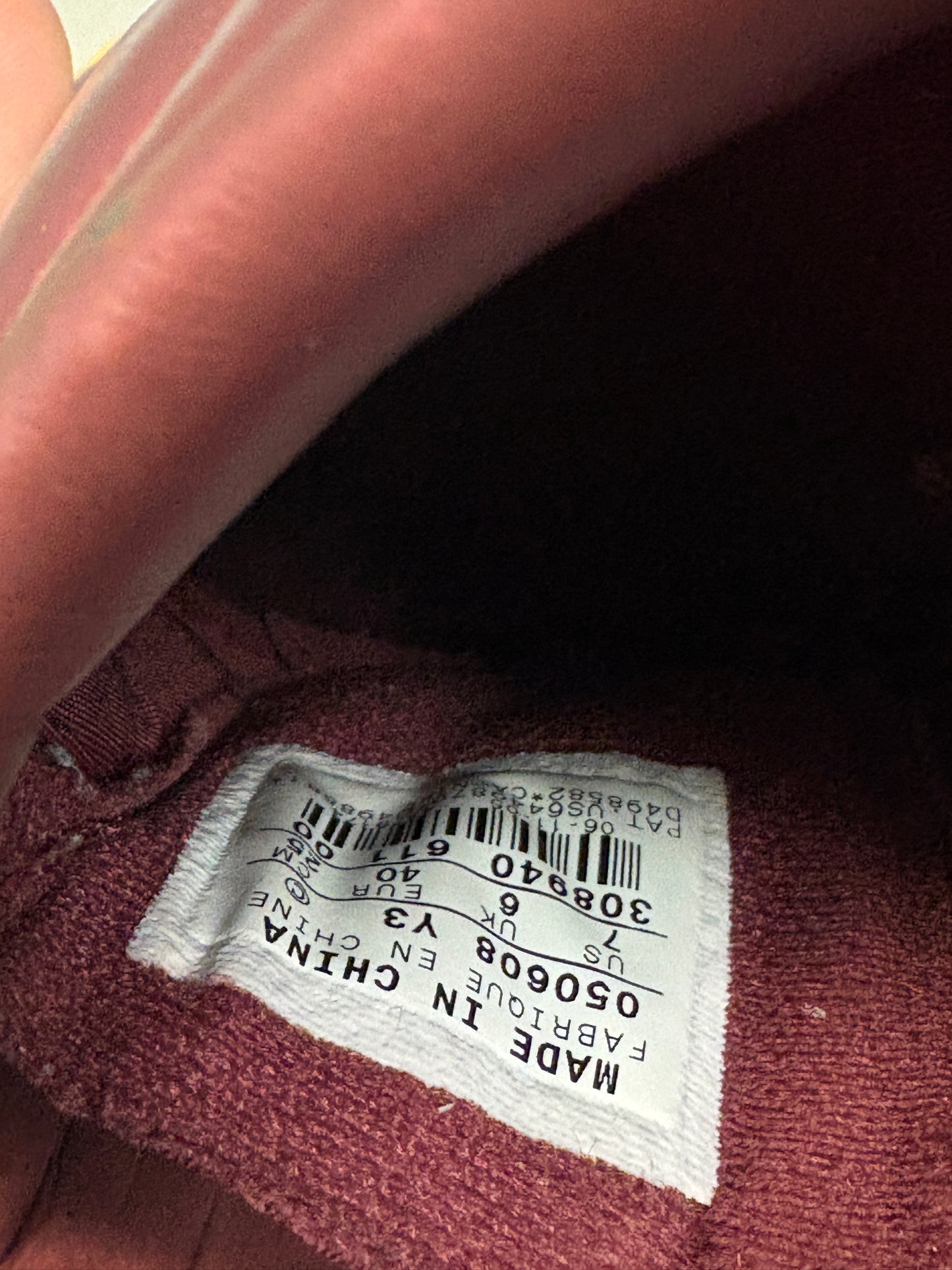 Nike Total 90 (2005) – Burgundy with Gum Sole &amp; White Details